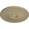 Ekena Millwork Galveston Ceiling Medallion (Fits Canopies up to 5 7/8"), 51"OD x 3 5/8"ID x 3 3/8"P, Gobi Desert CM51GLGDF - alternate 4